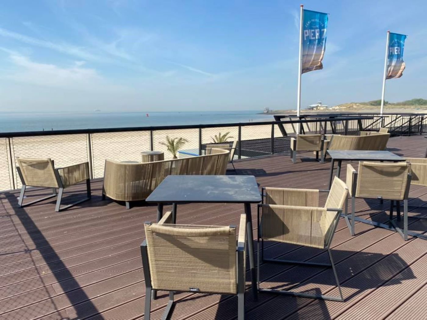 Zandpaviljoen Pier 7 in Vlissingen