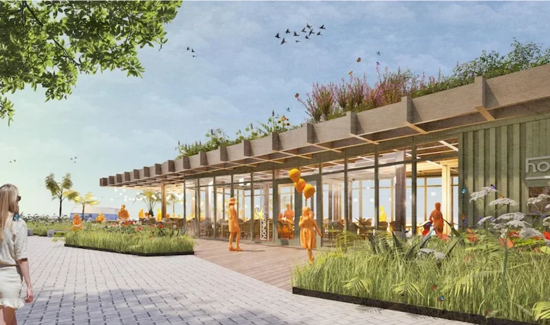 Dit wordt het nieuwe strandpaviljoen Alkmaar
