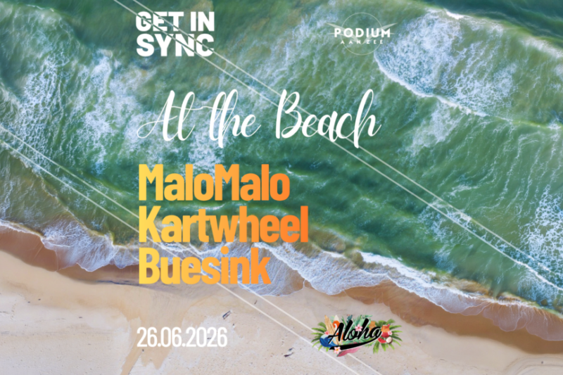 Zomerfeest At The Beach strijkt neer bij Aloha Beachclub